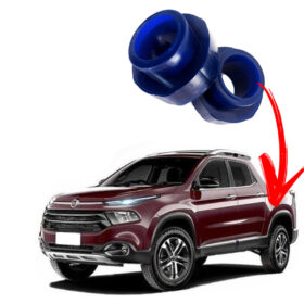 Kit Lift Suspensão Calços Traseiros Fiat Toro 2016 a 2024