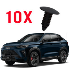 10 Grampo Fixação Vedação Para-Lama - Great Wall Haval H6