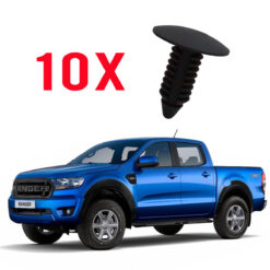 10 Grampo do Para Choque Radiador Ford Ranger 2012 a 2020