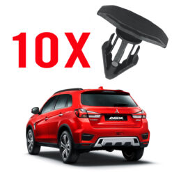10 Grampos Presilhas Fixação - Mitsubishi Asx 2013 a 2021