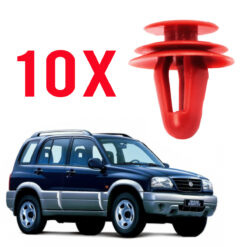 10 Grampos do Forro das Portas - Suzuki Vitara 1994 a 1998