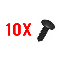 kit 10 Parafusos Forro de Porta Mitsubishi Colt 1996 a 2001