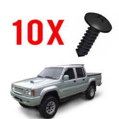 Kit 10 Parafusos Forro de Porta Mitsubishi L200 1996 a 2004
