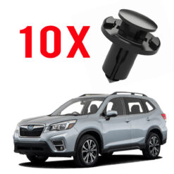 10 Grampos Fixação Para-choque Subaru Forester 1998 a 2020