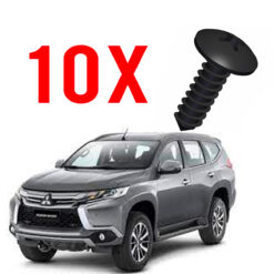 Kit 10 Parafusos Forro de Portas Pajero Sport 2012 a 2019