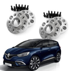 4 Espaçadores de Rodas 38mm Avm Renault Scenic 2010 a 2022