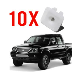 Kit 10 Buchas do Forro da Porta Mitsubishi L200 2005 a 2012