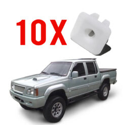 Kit 10 Buchas do Forro da Porta Mitsubishi L200 1996 a 2005