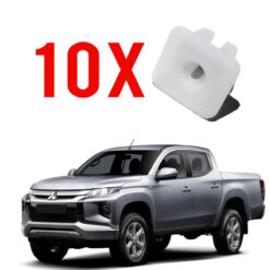 10 Buchas Forro da Porta Mitsubishi L200 Triton 2021 a 2023