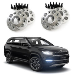 4 Espaçadores de Rodas 38mm Avm Jeep Commander 2021 a 2024