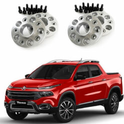 Jogo 4 Espaçadores de Rodas 38mm Avm Fiat Toro 2016 a 2024