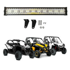 Barra Farol Led 8D Reta 55cm 390W UTV Quadriciclo Off Road