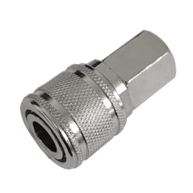 Engate Rápido Aço Galvanizado com Rosca Fêmea 1/4 Pol. NPT