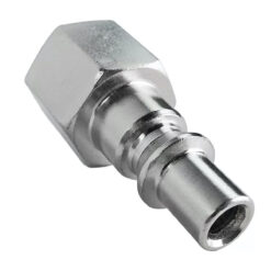 Conector Pino Para Engate Rápido Pneumático 1/4 NPT Fêmea