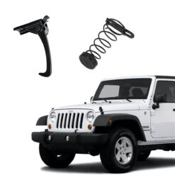 Trava de Segurança c/ Mola do Capô Jeep Wrangler 2007 a 2018