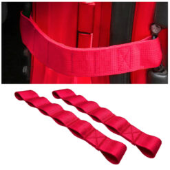 Jg 2 Cintas da Porta c/ Regulagem Jeep Wrangler 1995 a 2006