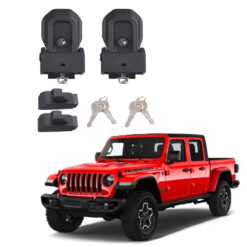 Trava Externa Anti Furto do Capô Jeep Wrangler JL Gladiator