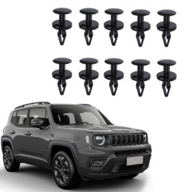 Kit Grampos do Para-Barro Traseiro Jeep Renegade 2015 a 2021