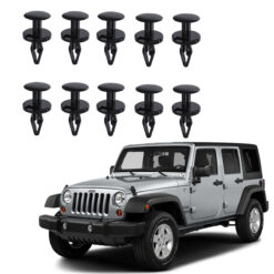 Kit Grampos do Para-Barro Traseiro Jeep Wrangler 2000 a 2011