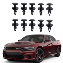 Kit 10 Grampos do Spoiler Lateral Dodge Charger 2011 a 2019