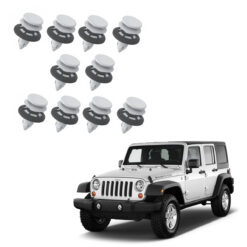 Grampos Fixação Forro de Portas Jeep Wrangler 2012 a 2018
