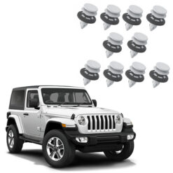 Grampos Fixação Forro de Portas Jeep Wrangler 2019 a 2021