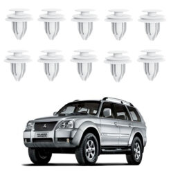 Kit Grampos de Fixação Mitsubishi Pajero Sport 2006 a 2012