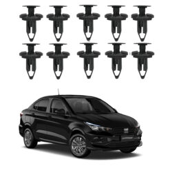 10 Grampos Grelha da Churrasqueira e Para-Barro Fiat Cronos