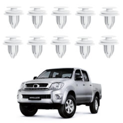 Grampos Moldura Int. do Retrovisor Toyota Hilux 2005 a 2011