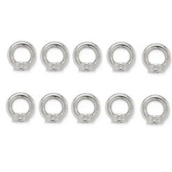 10 Porcas Olhal 8mm Rosca Métrica em Aço Inox 316 Alpen Pass