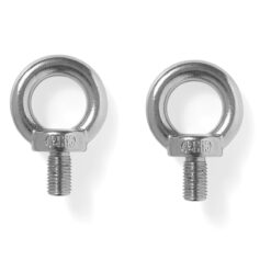 2 Parafusos Olhal Aço Inox 316 Rosca Métrica 16mm Alpen Pass