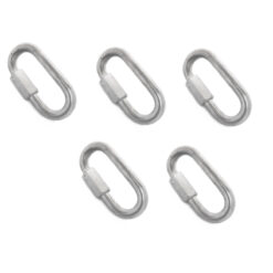 5 Malhas Rápida em Aço Zincado 10mm c Trava 35kN Alpen Pass