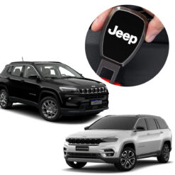 Fivela Extensor Cinto Segurança Preto Jeep Compass Commander