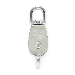Moitão Aço Inox 304 c/ Destorcedor e Saída 25mm Alpen Pass