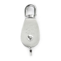 Moitão Aço Inox 304 c/ Destorcedor e Saída 32mm Alpen Pass