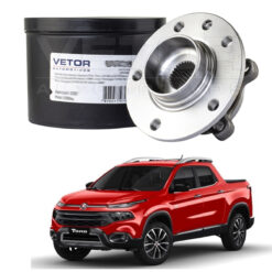 Cubo de Roda para Fiat Toro 1.8 2.0 2.4 4x2 e 4x4 - 27 Dentes