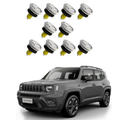 Kit 10 Grampos do Forro das Portas Jeep Renegade 2015 a 2021