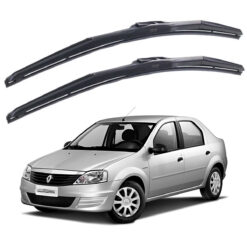 Palhetas Limpador Parabrisa Diant. Renault Logan 2007 a 2013