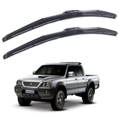 Palhetas Limpador Parabrisa Mit. L200 Outdoor 2004 a 2012