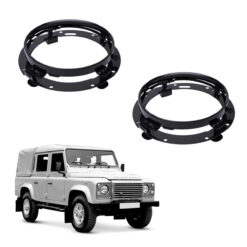 2 Suportes Adaptador p Farol Led 7 Pol Land Rover Defender