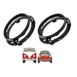 2 Suportes Adaptador p Farol Led 7 Pol Kombi Fusca Maverick